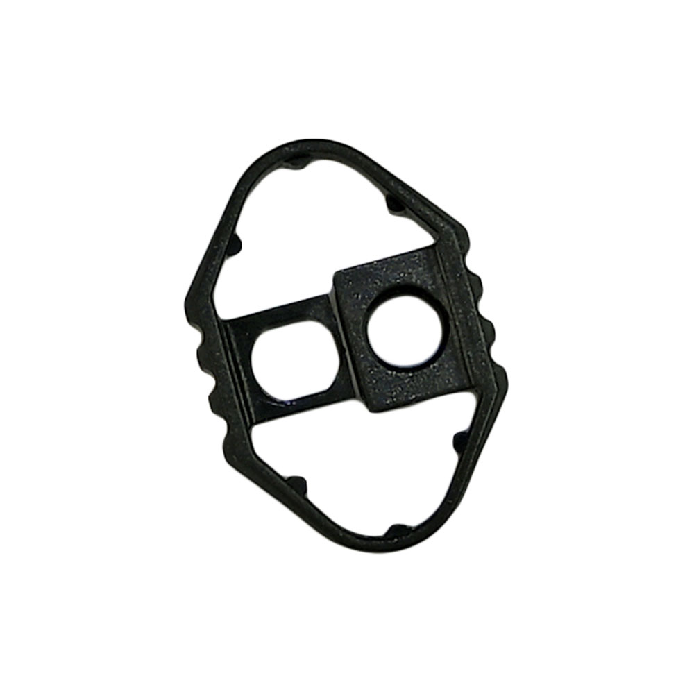 Simple, reliable and very lightweight cord stopper. Made of POM. Size of the opening about 4 mm.