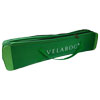 Velabog spacious and robust green bag with two compartments, length 105 cm, total width 17 cm, height 22 cm.
