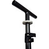 Rack for the  beach sun sail Velabog Breeze. Carbon fiber 3K. Side detail view.